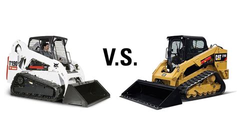 bobcat vs caterpillar skid steer|bobcat skid steer vs cat.